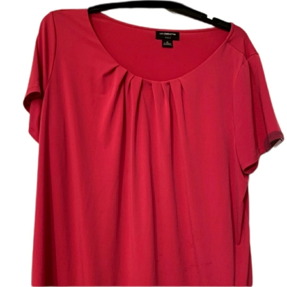 Liz Claiborne Tops - Liz Claiborne Shirt, Red, 3X